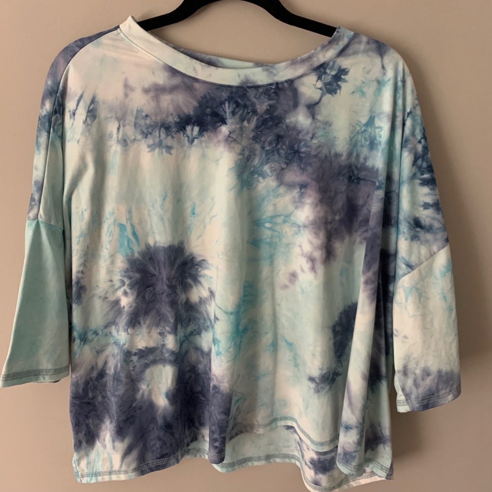 Tie Dye Flowy Top